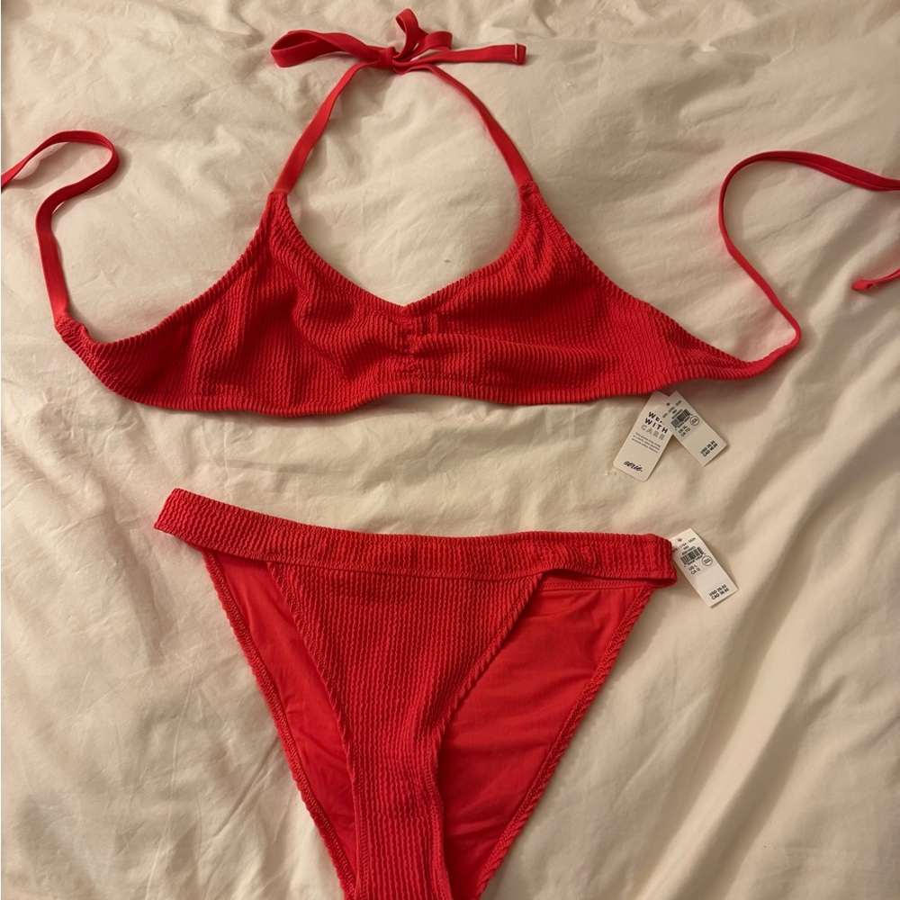 Aerie Crinkle Bikini Set - Picture 6 of 11